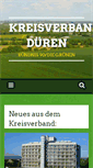 Mobile Screenshot of gruene-dueren.de